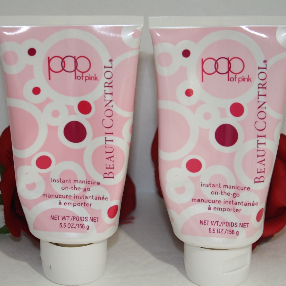 BEAUTICONTROL POP OF PINK INSTANT MANICURE (2 pack